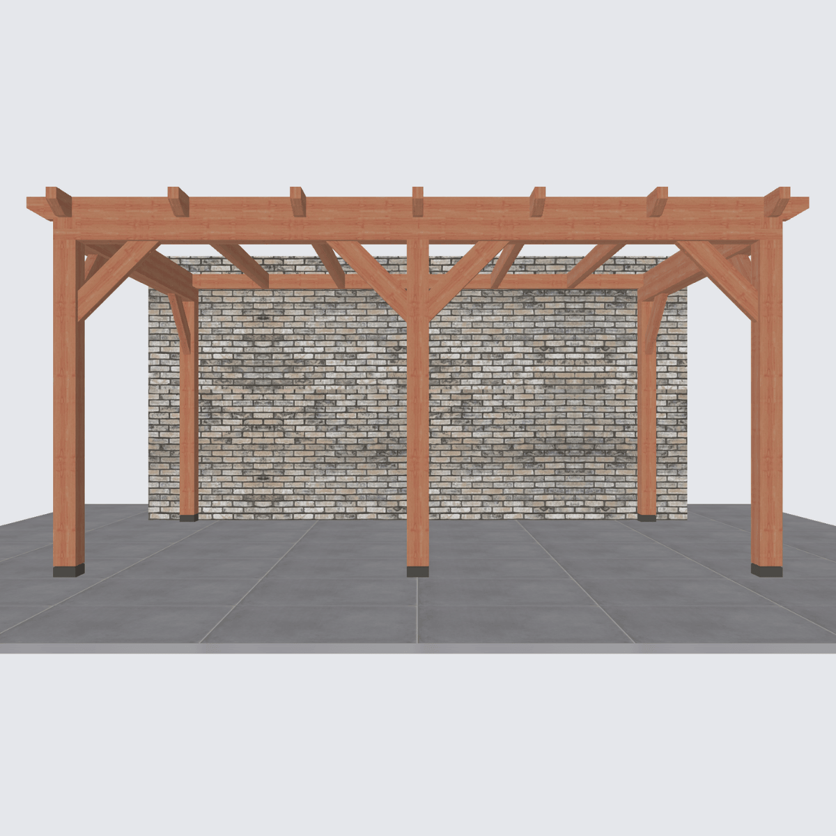 Aanbouwveranda 305cm Diep