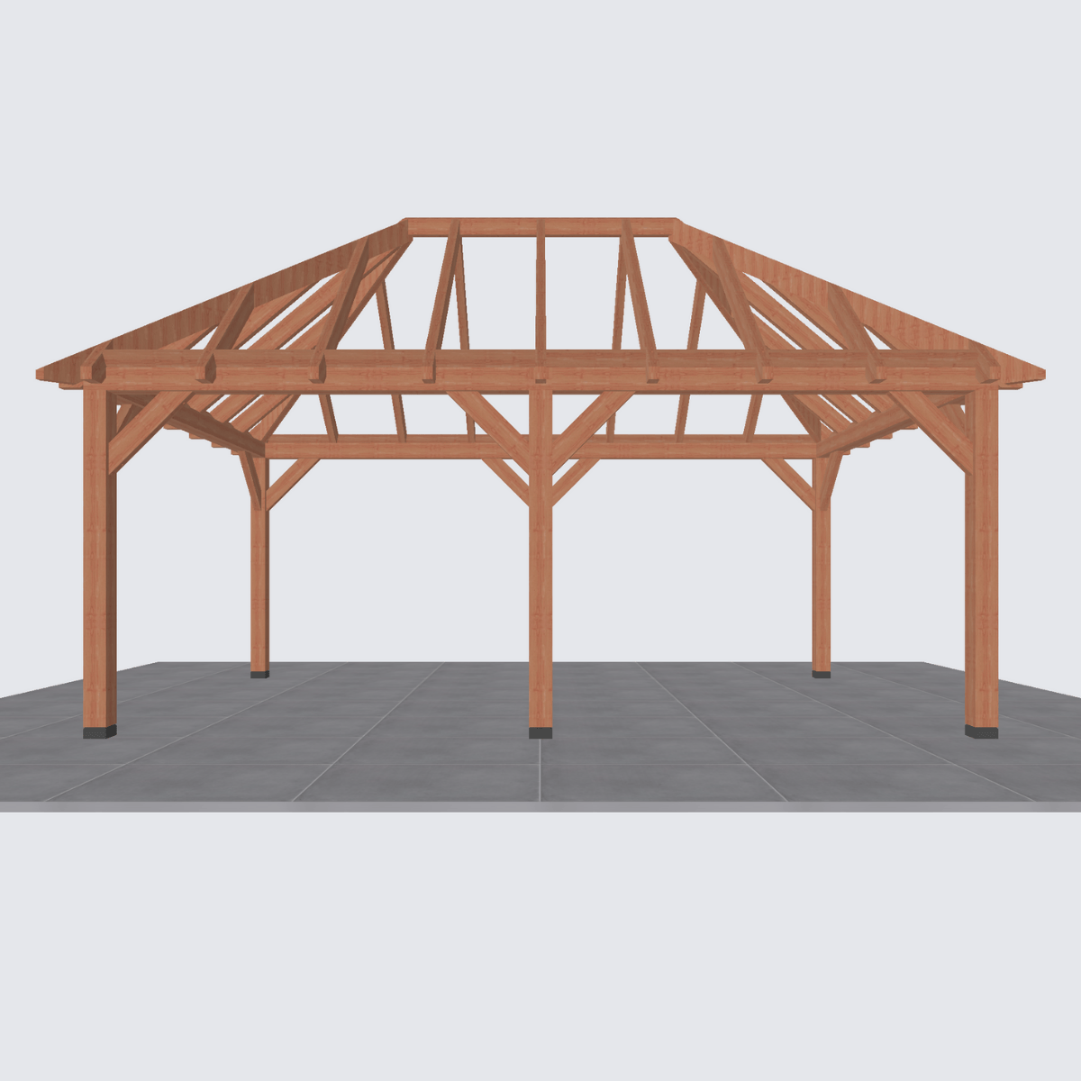 Schilddak 370cm Diep