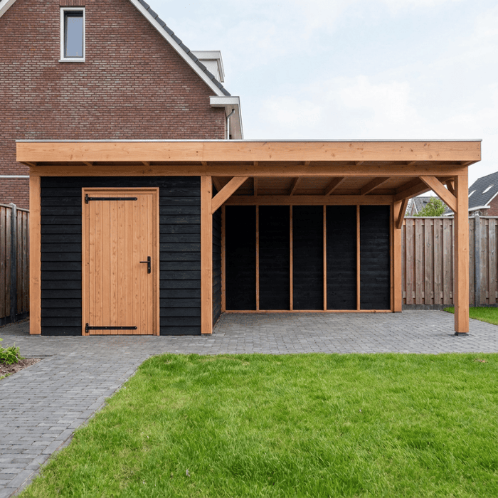 Douglas Overkapping Lermo Zwart - 615x335cm
