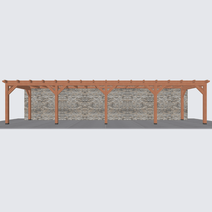 Douglas veranda bouwpakket 1180x305cm