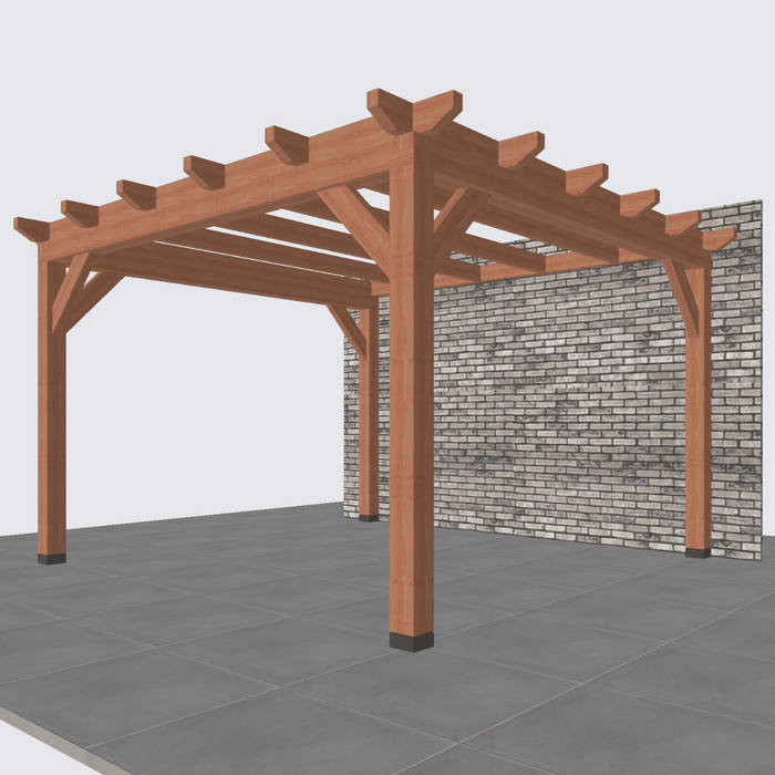 Douglas Aanbouwveranda Constructie 370x370cm