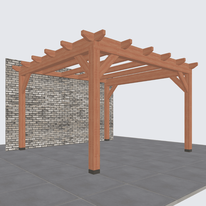 Douglas Aanbouwveranda Constructie 370x370cm