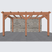 Douglas veranda Constructie 490x370cm