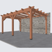 Douglas veranda Constructie 490x370cm
