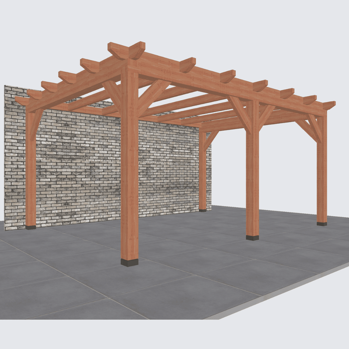 Douglas veranda Constructie 490x370cm