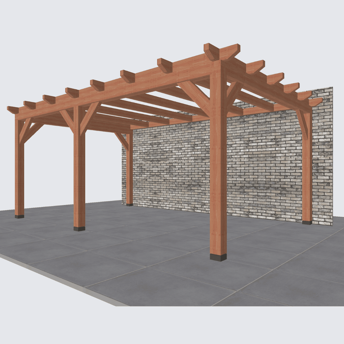 Douglas veranda Constructie 545x370cm