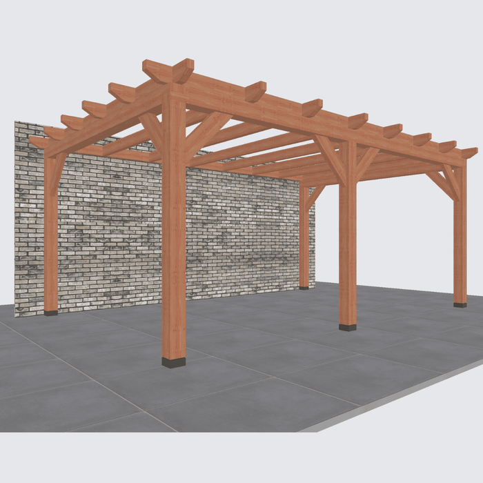 Douglas veranda Constructie 545x370cm