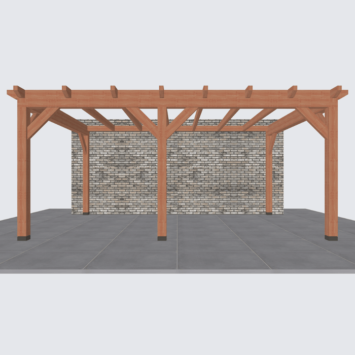 Douglas veranda Constructie 545x370cm