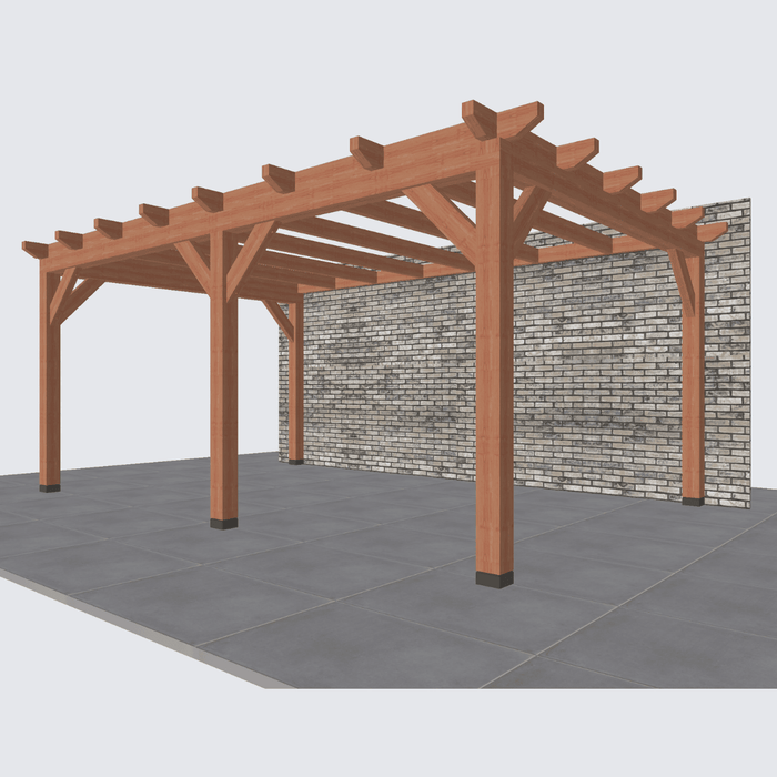 Douglas veranda Constructie 545x370cm