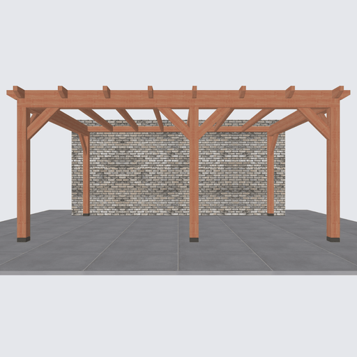 Douglas veranda Constructie 545x370cm