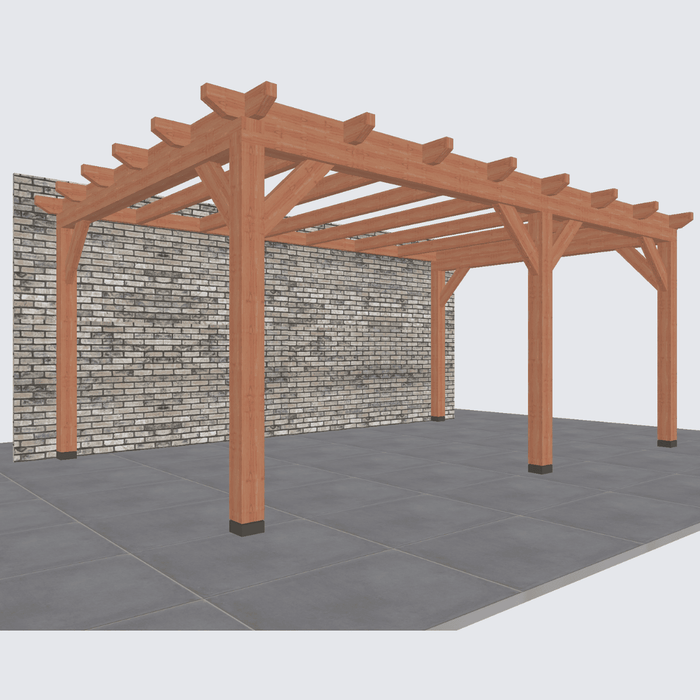 Douglas veranda Constructie 545x370cm