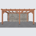 Douglas veranda Constructie 545x370cm