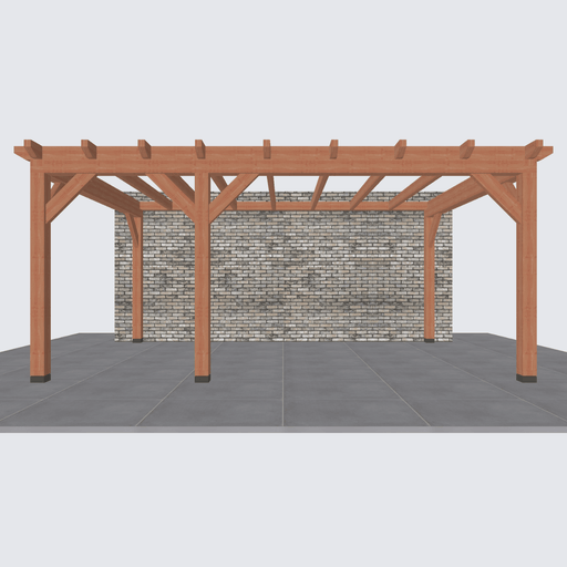 Douglas veranda Constructie 550x370cm