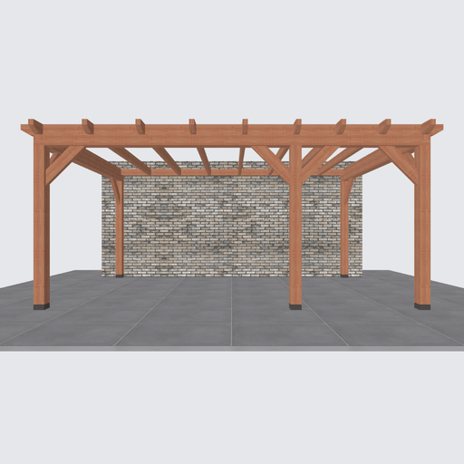 Douglas veranda Constructie 550x370cm