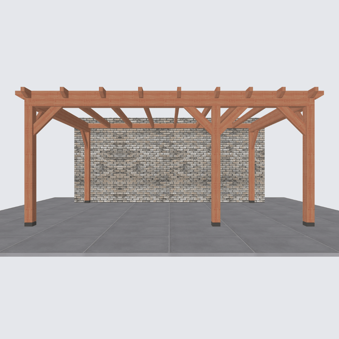 Douglas veranda Constructie 550x370cm