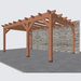 Douglas veranda Constructie 550x370cm