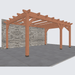 Douglas veranda Constructie 550x370cm