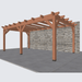 Douglas veranda Constructie 595x370cm