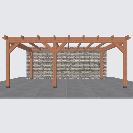 Douglas veranda Constructie 610x370cm