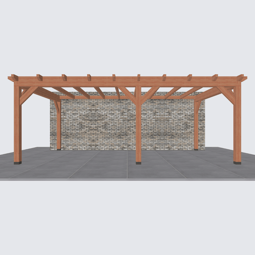 Douglas veranda bouwpakket 660x370cm