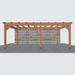 Douglas veranda bouwpakket 660x370cm