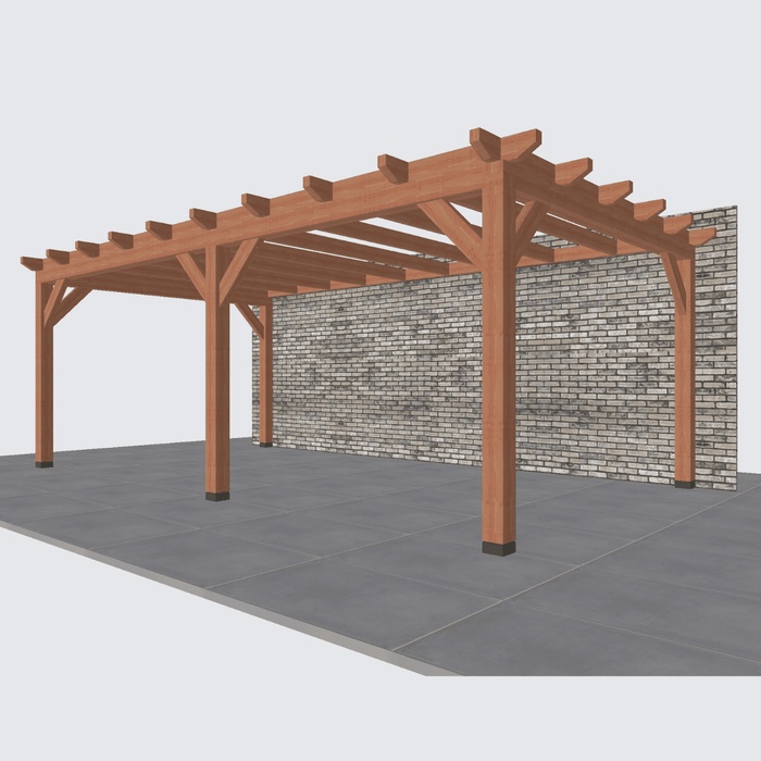 Douglas veranda bouwpakket 660x370cm