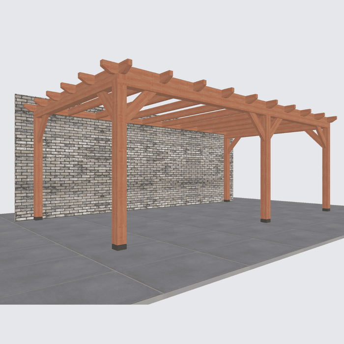 Douglas veranda bouwpakket 660x370cm