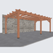Douglas veranda bouwpakket 660x370cm
