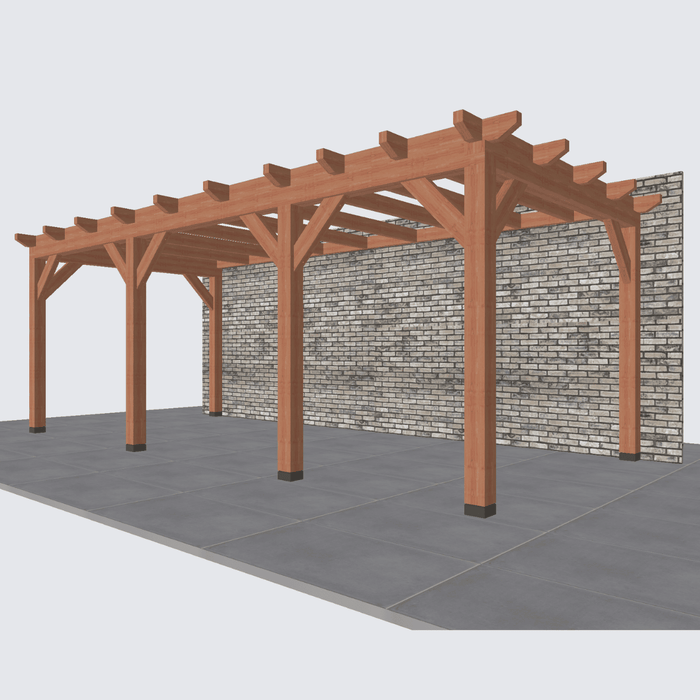 Douglas Aanbouwveranda bouwpakket 670x305cm