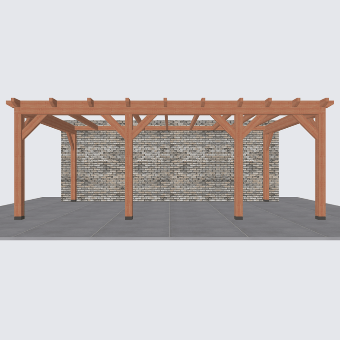 Douglas veranda bouwpakket 670x370cm