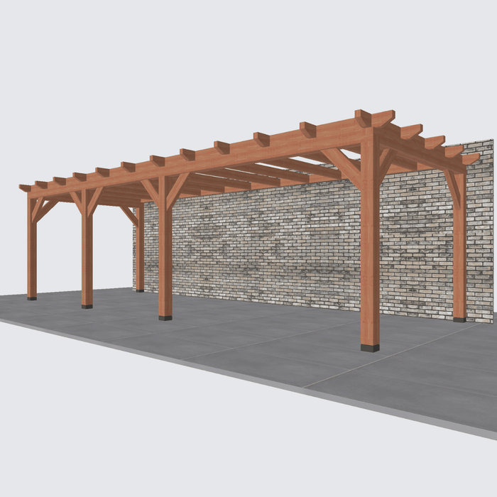 Douglas veranda bouwpakket 845x305cm
