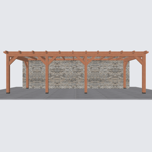 Douglas veranda bouwpakket 845x305cm