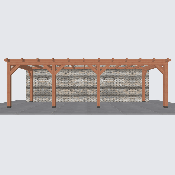 Douglas veranda bouwpakket 845x305cm
