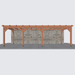 Douglas veranda bouwpakket 845x305cm