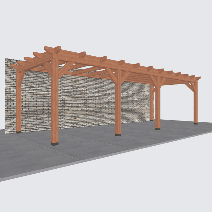 Douglas veranda bouwpakket 845x305cm