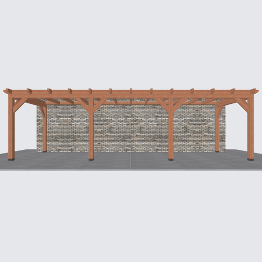 Douglas veranda bouwpakket 890x305cm