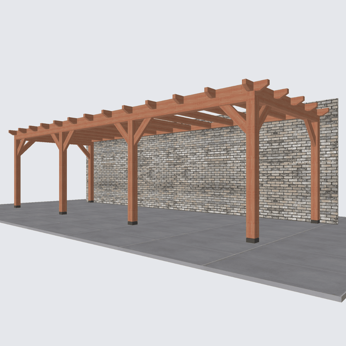Douglas veranda bouwpakket 890x305cm