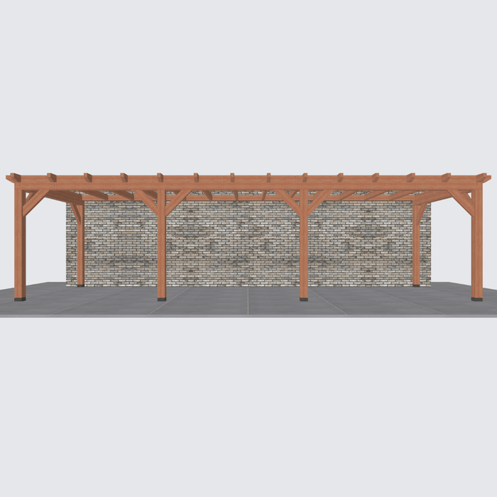 Douglas veranda bouwpakket 950x305cm