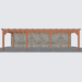 Douglas veranda bouwpakket 950x305cm