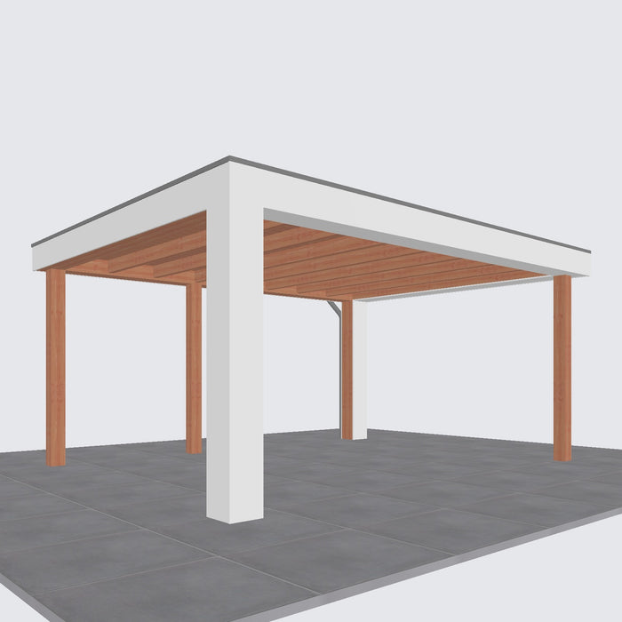 Buitenverblijf Verona - 510x400cm - Links - Volledig op Maat