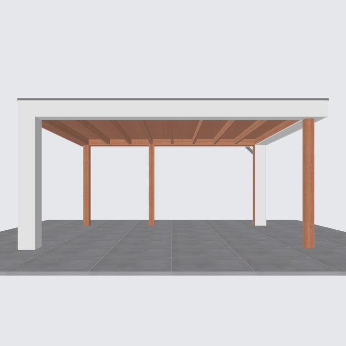 Buitenverblijf Verona - 510x400cm - Links - Volledig op Maat