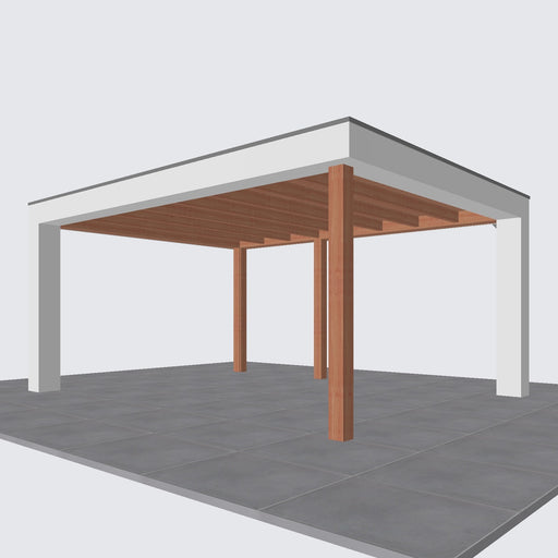Buitenverblijf Verona - 510x400cm - Links - Volledig op Maat