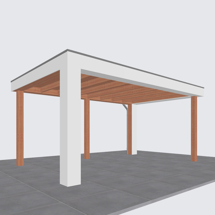 Buitenverblijf Verona - 520x335cm - Links - Volledig op Maat
