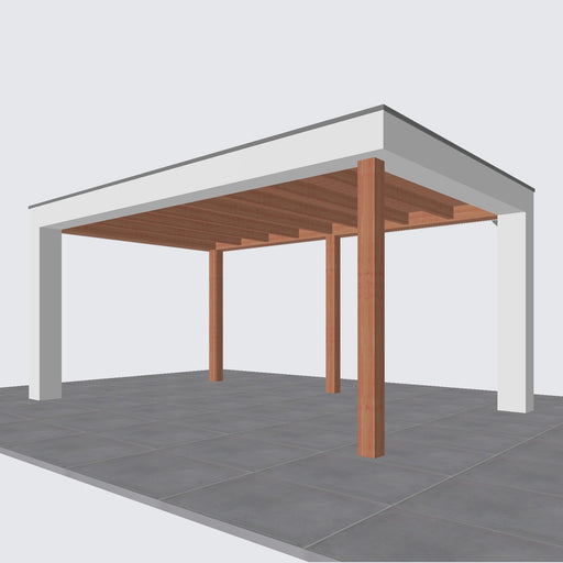 Buitenverblijf Verona - 520x335cm - Links - Volledig op Maat
