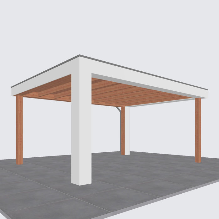 Buitenverblijf Verona - 520x400cm - Links - Volledig op Maat