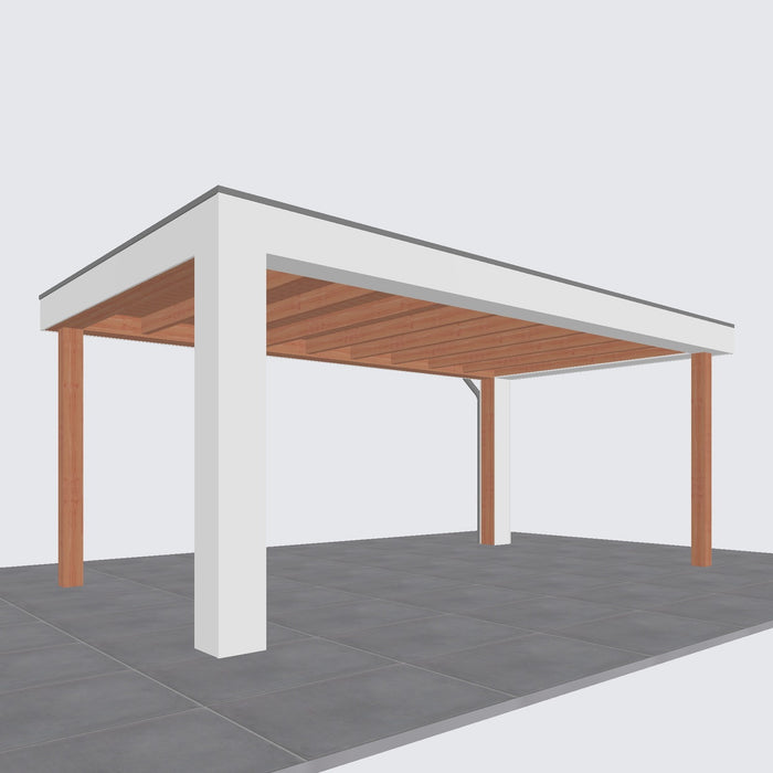 Buitenverblijf Verona - 575x335cm - Links - Volledig op Maat
