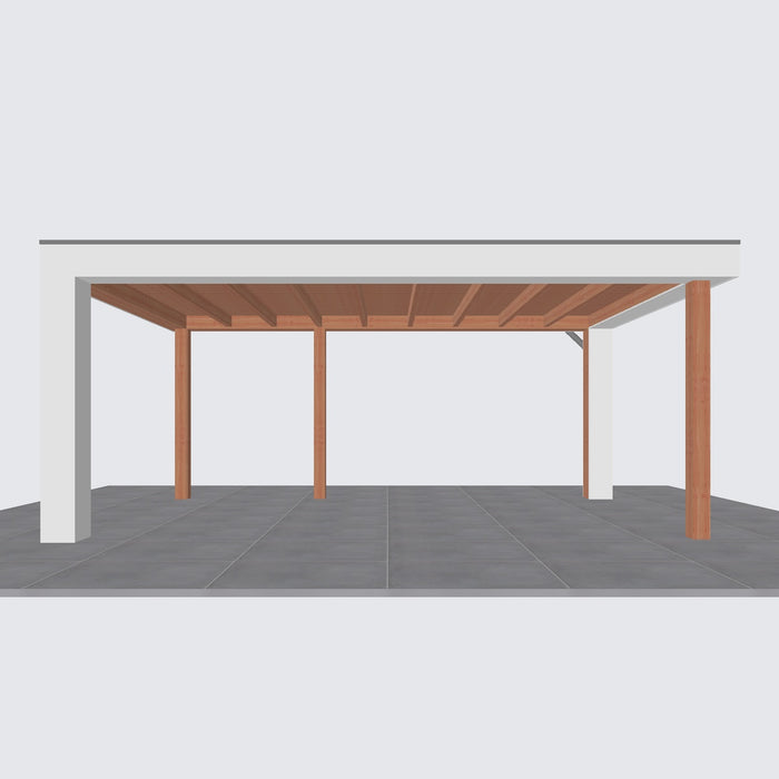 Buitenverblijf Verona - 575x335cm - Links - Volledig op Maat