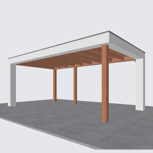 Buitenverblijf Verona - 575x335cm - Links - Volledig op Maat