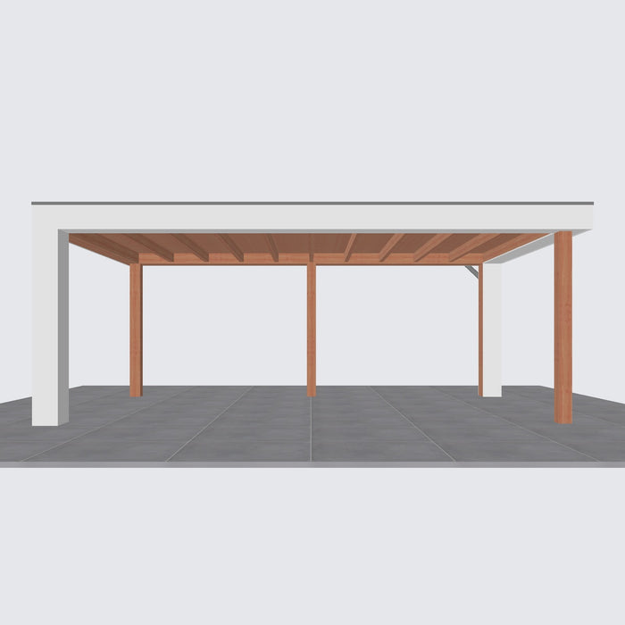 Buitenverblijf Verona - 625x335cm - Links - Volledig op Maat