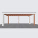 Buitenverblijf Verona - 625x335cm - Links - Volledig op Maat